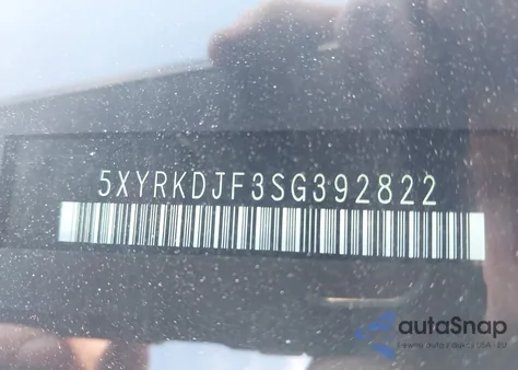 2025 Kia Sorento X-Line Sx Prestige from USA, damaged, VIN 5XYRKDJF3SG392822